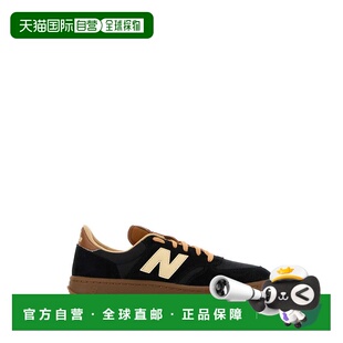 1h可退 香港直邮New Balance  男士 T500 黑色皮质绒面革运动鞋 C