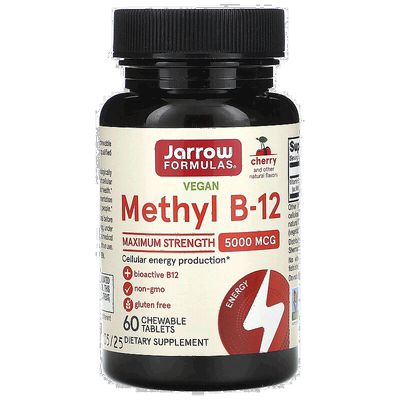 香港直发jarrow formulas甲钴胺膳食补充剂樱桃味60块