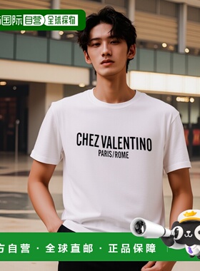 香港直邮VALENTINO GARAVANI 男士T恤 6V3MG16PAPGA03 SS2025