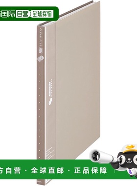 【日本直邮】Plus普乐士 级环保透明文件夹20张A4/3纸 86-230灰色