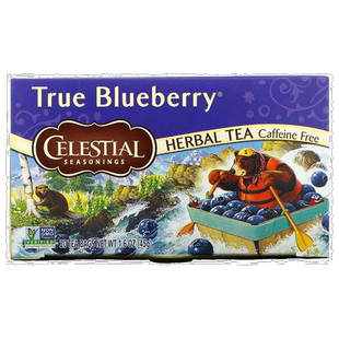 香港直发Celestial Seasonings草本茶野生蓝莓紫葡萄20包茶包