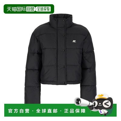 香港直邮COURREGES 女士外套 323CMA106PL01129999 CO 黑色