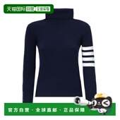条纹针织衫 香港直邮Thom Browne FKA117A00011羊绒高领