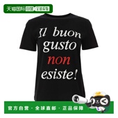 黑色 1h可退 Arch 70904411555 AW2024 香港直邮MOSCHINO 女士T恤