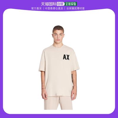 香港直邮潮奢 Armani Exchange 男士Capsule 宽松款T恤