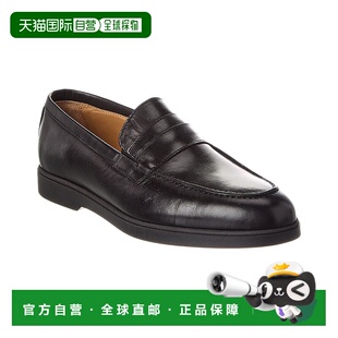 黑色 Bruno Ezra皮革乐福鞋 美国奥莱直发一脚蹬 Magli 自营M