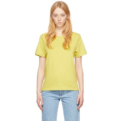 潮奢 Bottega Veneta 葆蝶家 女士 绿色棉质 T 恤 649060VF1U0