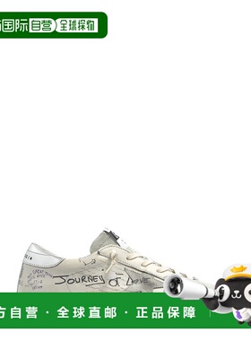 1h可退 香港直邮潮奢 GOLDEN GOOSE 女士 圆头低帮休闲鞋 GWF0010