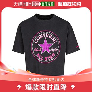 女童星星人造珠片宽松款 香港直邮潮奢 Converse 大童 童装 T恤