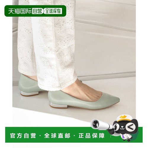 日本直邮RANDA 无压力尖头低跟单鞋一脚蹬女鞋 RA041BW11628