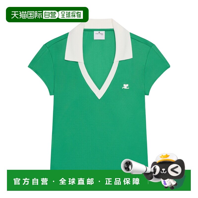 香港直邮COURREGES 女士POLO衫 826JTO579JS0195B273 AW2026