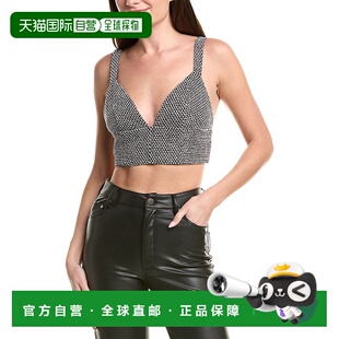 Knit Castalia Bra Top 美国奥莱 自营l black agenceL’AGENCE