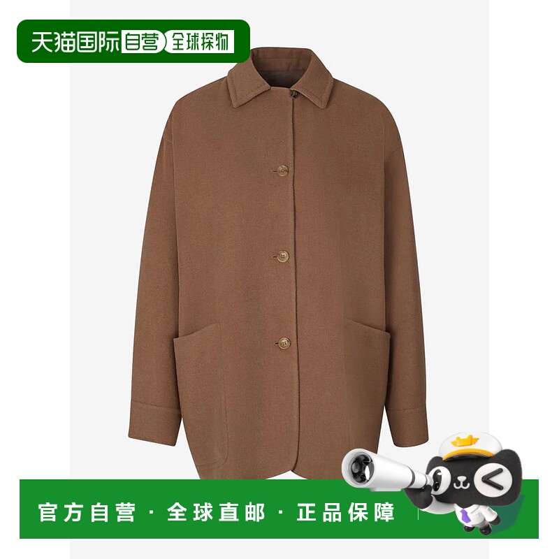 1h可退 香港直邮MAX MARA 女士外套 2421086021600001CAMEL AW202