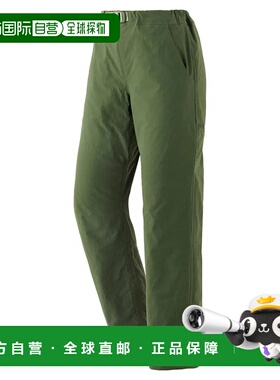1h可退 香港直邮mont-bell 男童长裤 1105734DGN CO 军绿色 Lined