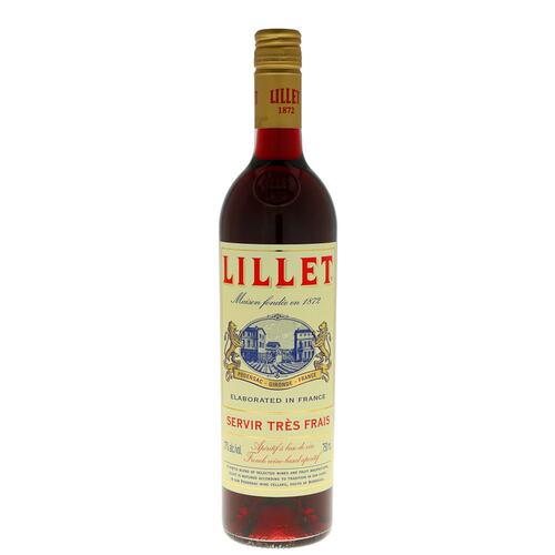 欧洲直邮lillet利莱红苦艾酒17%vol750法国洋酒原装进口口感独特