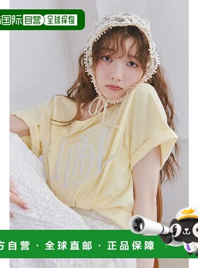 日本直邮Rienda RD标志T恤 [RI3465EW033300]