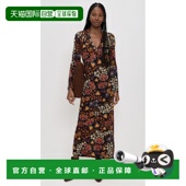 香港直邮FARM 黑色长袖 RIO 1h可退 女士 Lili 长款 连衣裙