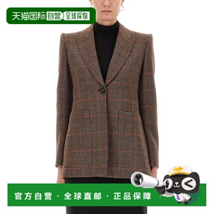 女士夹克 PLAID 25AVE5309793C 棕色 WOOL AW2025 香港直邮CHLOÉ