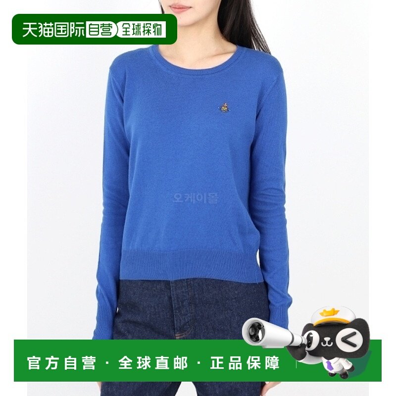 韩国直邮Vivienne Westwood 东亚系列 圆领针织跳线 1803002S Y00