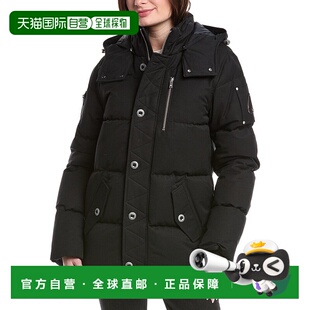 自营Moose Knuckles Down Puffer Jacket - black 美国奥莱直发