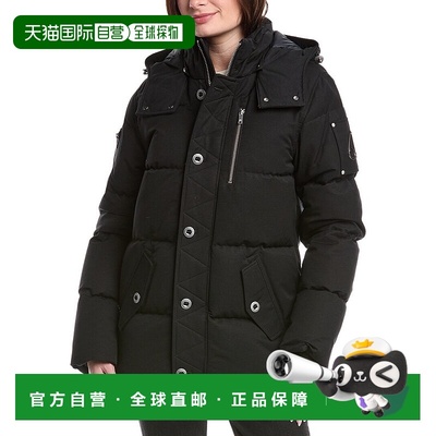 自营Moose Knuckles Down Puffer Jacket - black 美国奥莱直发