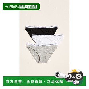 1h可退 香港直邮calvin klein CK内衣 女士 Carousel 内裤(三件套
