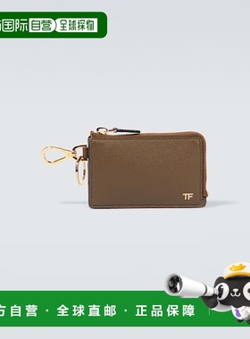 1h可退 香港直邮潮奢 Tom Ford 汤姆 福特 男士 cardholder 皮革