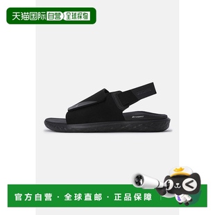 1h可退 黑新 韩国直邮descente迪桑特energizite沙滩凉鞋 舒适男款