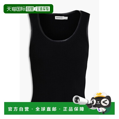 香港直邮Simkhai 女士 罗纹针织背心 5242088KBLACK吊带