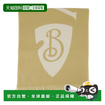 香港直邮BURBERRY 女士围巾 8109562 SS2025 浅棕色 Reversible s