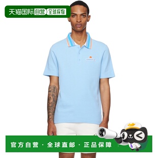 蓝色 Knit Pique 1h可退 衫 男士 Polo MPF25 香港直邮Casablanca