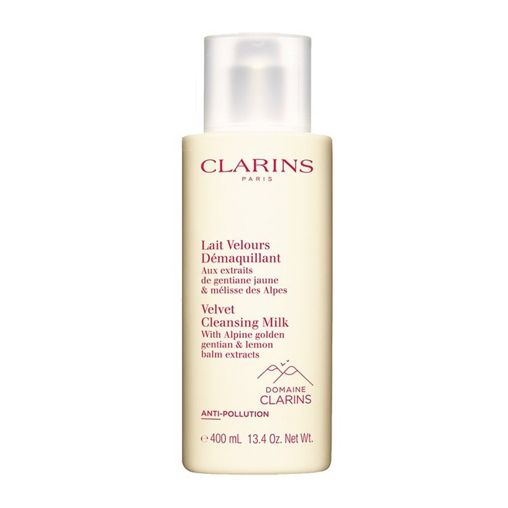 欧洲直邮Clarins娇韵诗「白吸盘」均衡柔肤洁颜乳温和清洁400ml