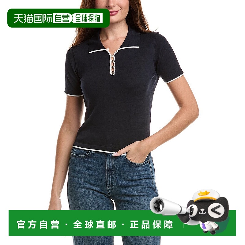 自营frame denimFRAME The Sport Polo Sweater 美国奥莱直发