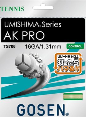 日本直邮18SS GOSEN 海岛 AK Pro 16 网球肠 TS706NA “RS2312”