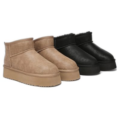 澳大利亚直邮EVERAU澳洲羊毛经典厚底防泼水保暖雪地靴女款秋冬EA