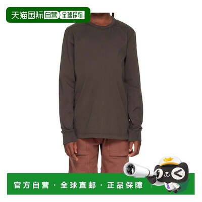 1h可退 香港直邮Rick Owens Concordians Level 长袖 T 恤 BG02E5