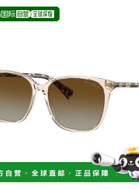 自营 Ralph Lauren  RA 5293 6072T5 56mm Womens Square Sunglas