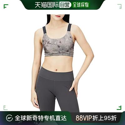 【日本直邮】adidas 运动内衣 瑜伽工作室 SD748 女士炭灰色 L-B