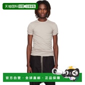 香港直邮rick Temple owens 欧文斯 1h可退 灰白色 瑞克 男士 Dou