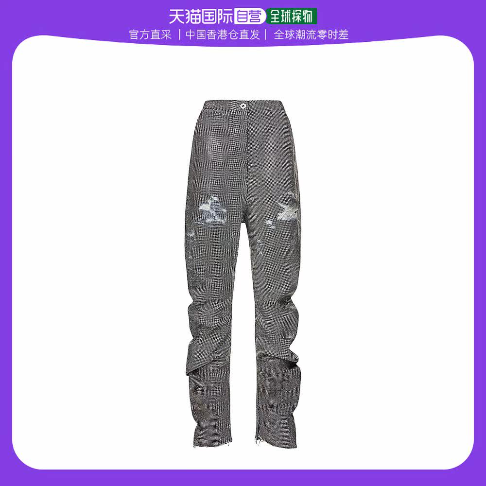香港直邮潮奢 J.W. Anderson 女士Wiggle铆钉棉质裤子属于什么档次？