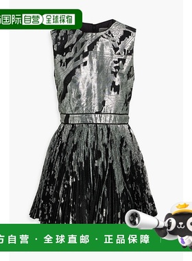 1h可退 香港直邮潮奢 Simkhai 女士 Selkie fil coupe 褶裥金属感