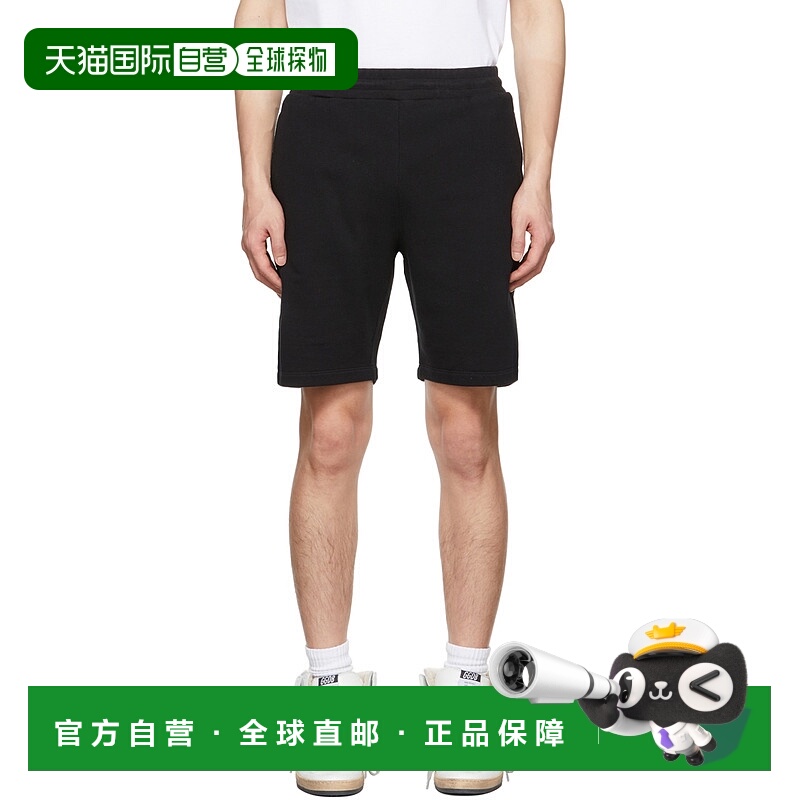 香港直邮潮奢 GOLDEN GOOSE 男士 黑色 Diego 短裤 GMP00878P0005