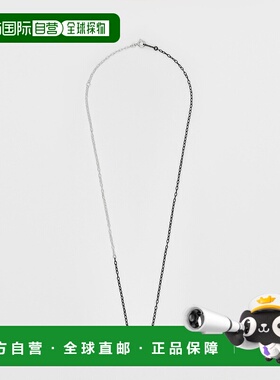 1h可退 日本直邮agete 阿卡朵 女士银质项链 螺旋纹复古链条 可叠