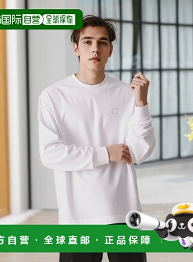 香港直邮GIVENCHY 男士T恤 BM71MH3YPP100 SS2025 白色 长袖T恤