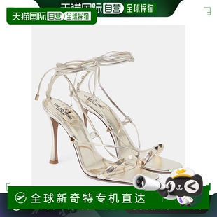 铆钉皮质凉鞋 香港直邮潮奢 女士 Valentino 004193 华伦天奴