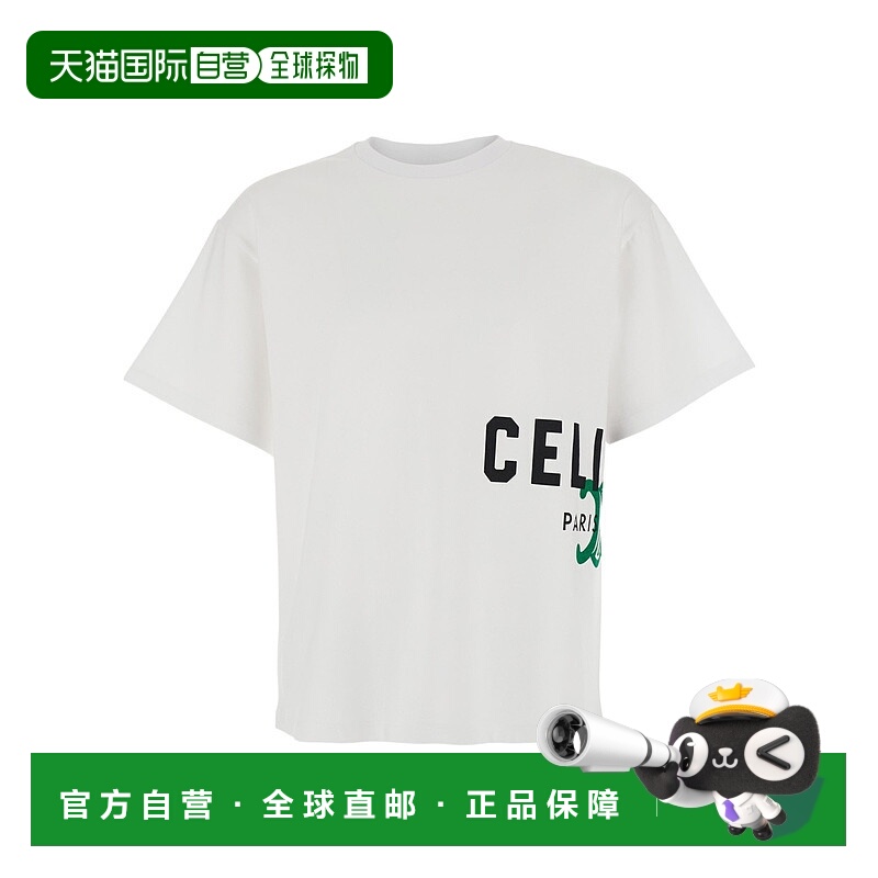 香港直邮Celine 短袖T恤 RX0HV1242.