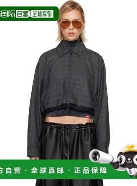 1h可退 香港直邮Diesel 迪赛 女士 黑色 J-Ting-Fem 夹克 A193310