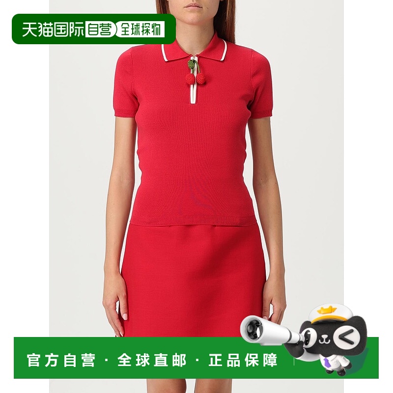 1h可退 香港直邮VALENTINO 女士针织衫 7B3KC65F9EQBRT AW2025 红