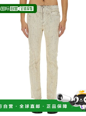 香港直邮RICK OWENS 男士休闲裤 RR01E5308SMMC11 SS2025 白色