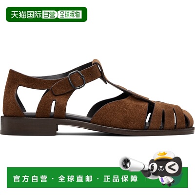 1h可退 香港直邮Hereu 男士 黄褐色 Pesca Suede 凉鞋 PESUMF皮鞋